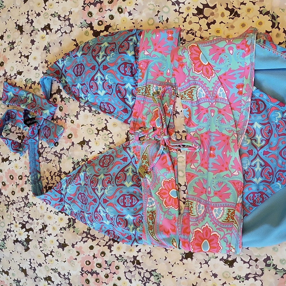 Bleu 2 pc.swim